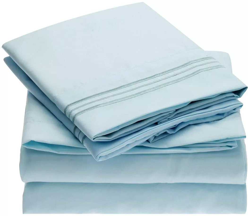 Brushed Microfiber Hypoallergenic 4 pcs Bedsheet Set