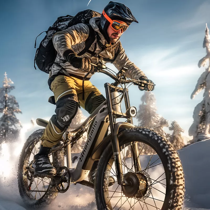 E-Bike S600 48V 17.5Ah 1000*2 Front And Rear Dual-drive High-performance Motors