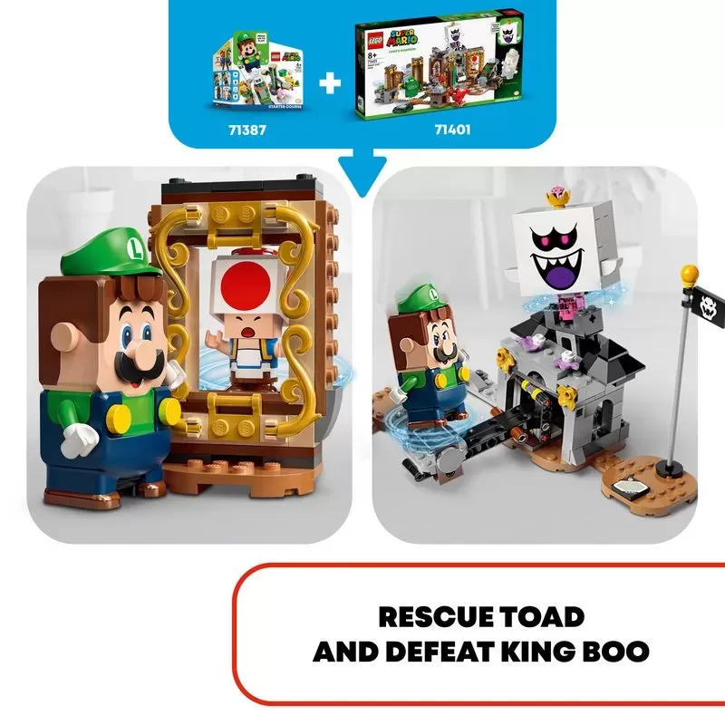 71401 SUPER MARIO LUIGIS MANSION HAUNT-AND-SEEK EXPANSION SET