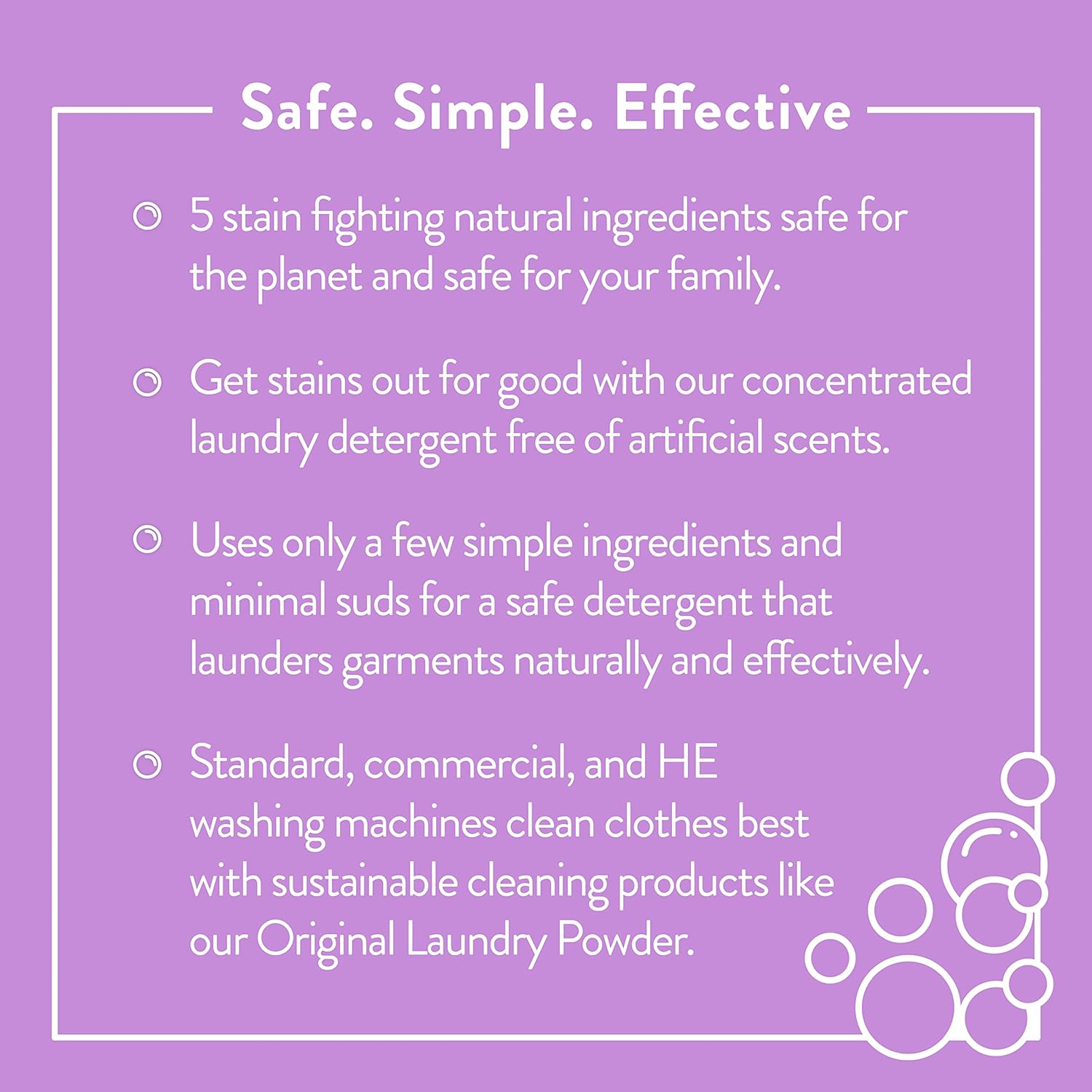 Molly's Suds Original Laundry Detergent Powder | Natural Laundry Detergent Powder for Sensitive Skin | Earth-Derived Ingredients, Stain Fighting | 120 Loads (Citrus Grove)