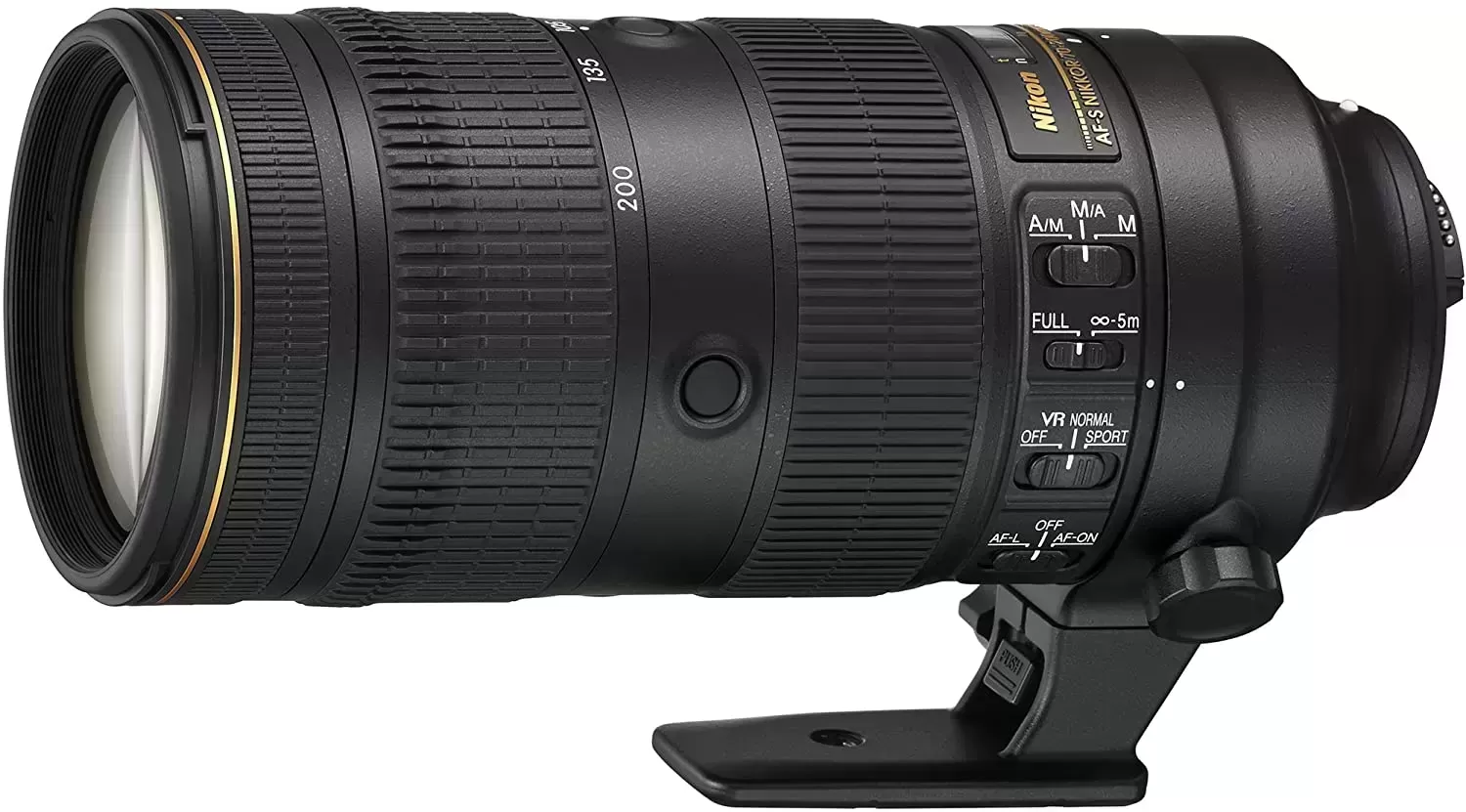AF-S NIKKOR 70-200mm F/2.8E FL ED VR Lens
