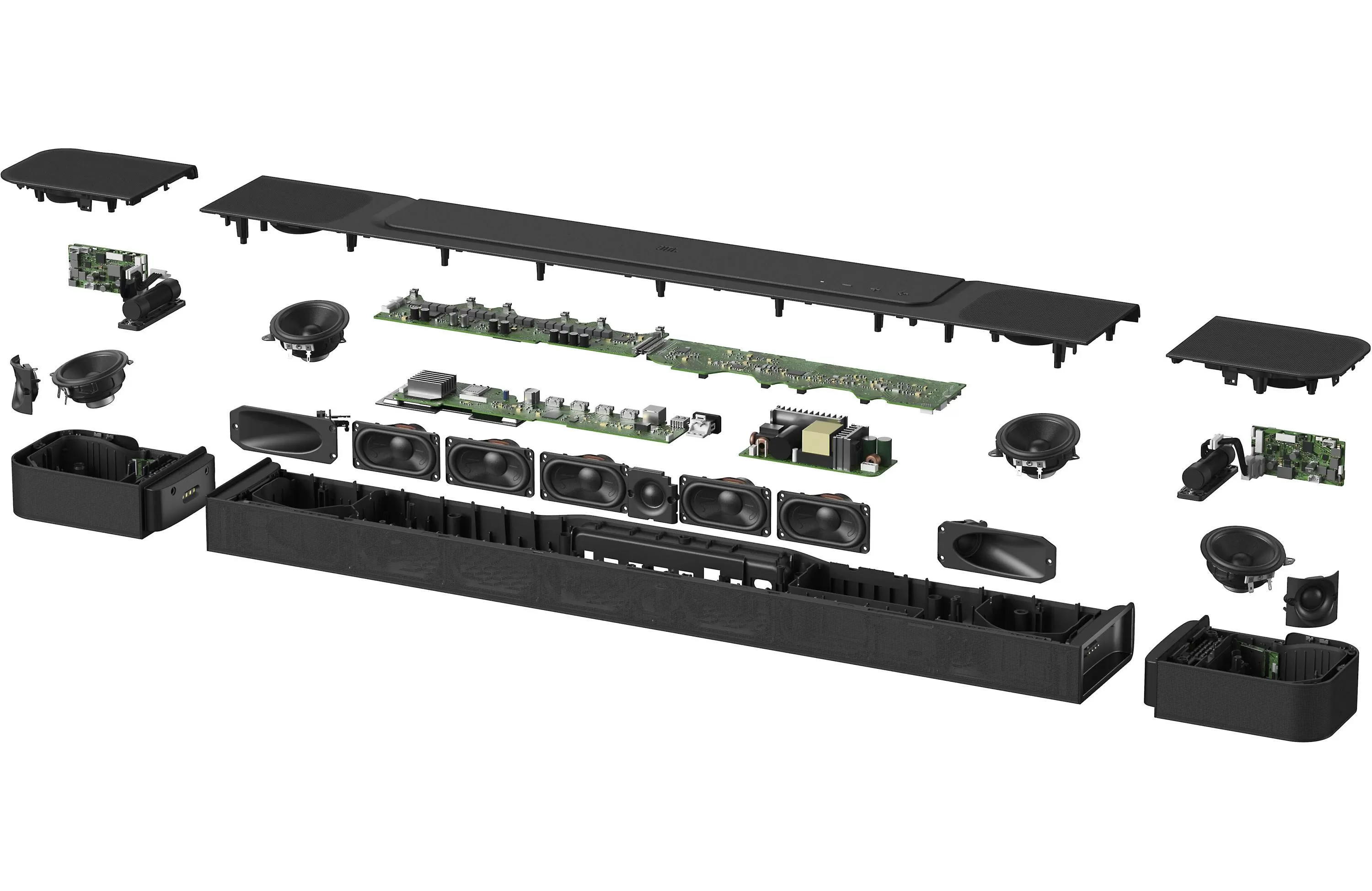 JBL Bar 1000 Powered 7.1.4 Channel Sound Bar System with Bluetooth, Wi-Fi, DTS:X, Apple AirPlay 2, and Dolby Atmos