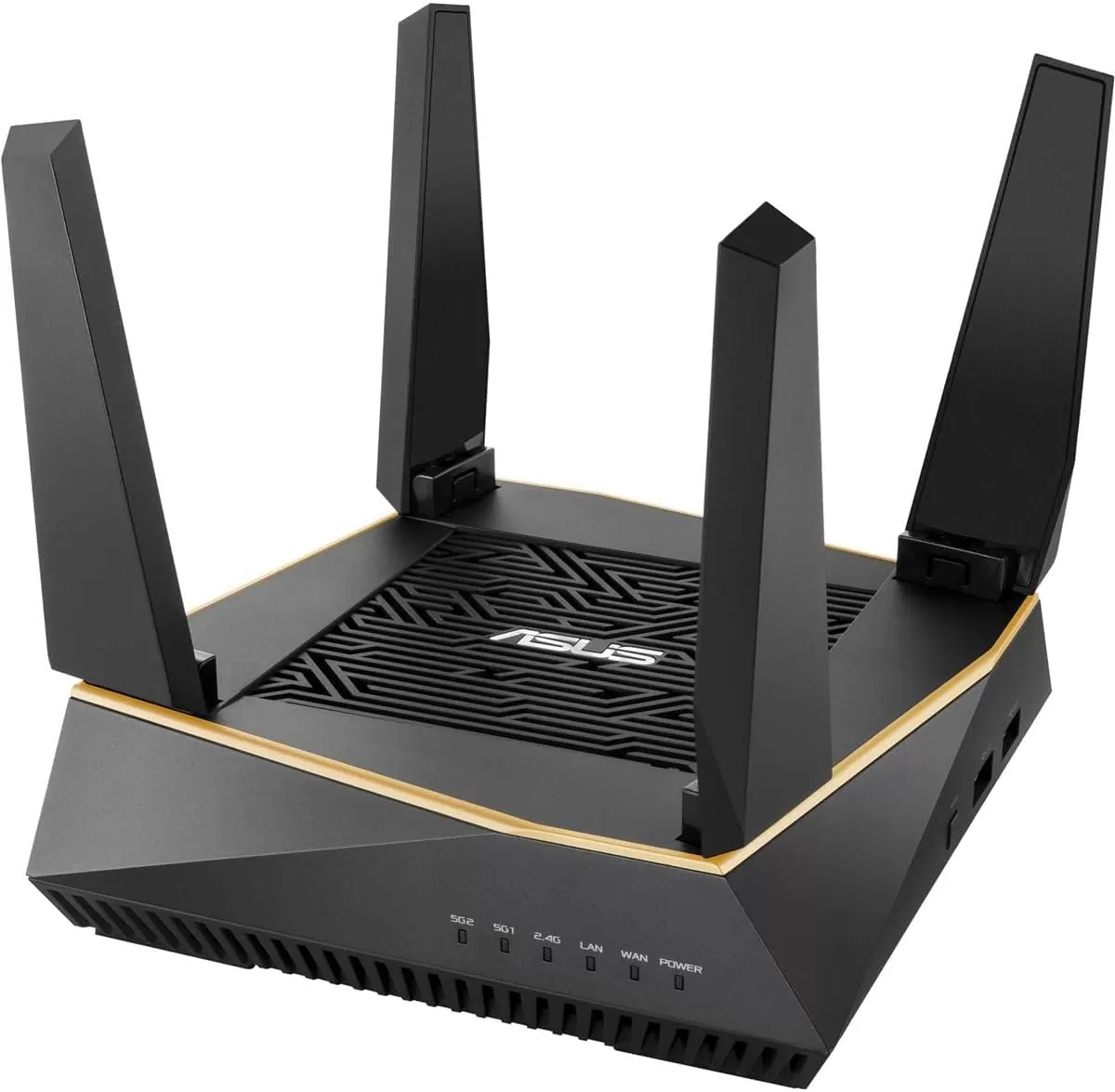 ASUS AC2900 WiFi Gaming Router (RT-AC86U) - Dual Band Gigabit Wireless Internet Router, WTFast Game Accelerator, Streaming, AiMesh Compatible, Included Lifetime Internet Security, Adaptive QoS