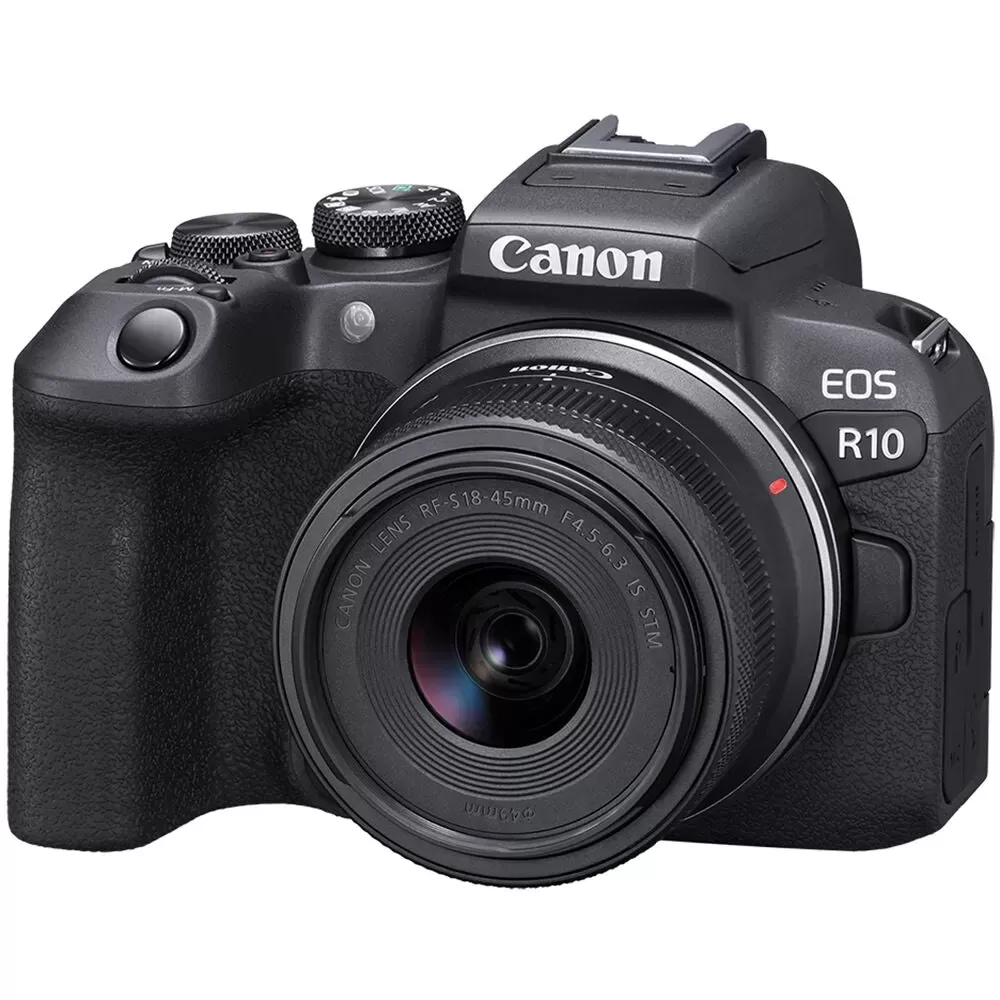 Canon EOS R10 Mirrorless Camera with 18-45mm Lens Content Creator Kit