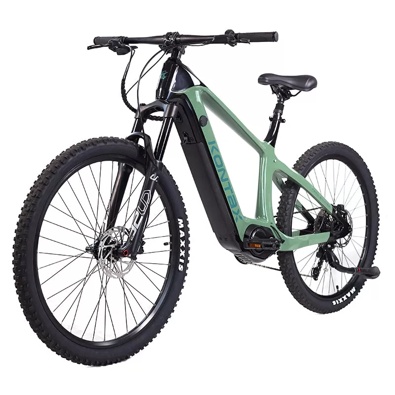 E-Bike ES2725 43V 10.5Ah Carbon Fiber Frame 450W Motor Carbon Fiber Hardtail Electric Bike