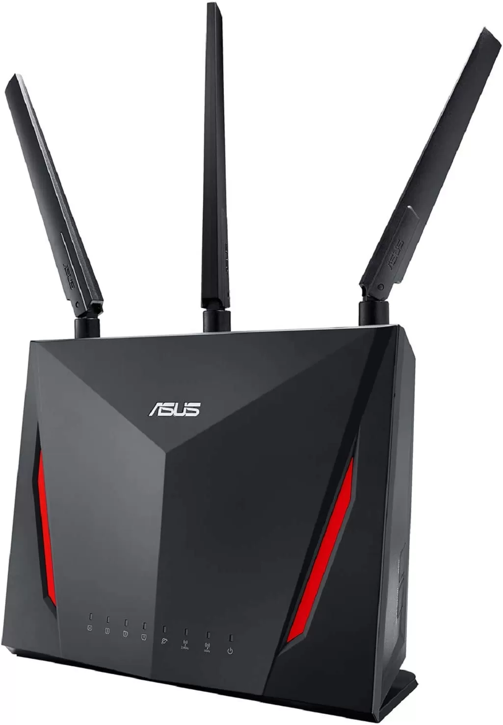 ASUS AC2900 WiFi Gaming Router (RT-AC86U) - Dual Band Gigabit Wireless Internet Router, WTFast Game Accelerator, Streaming, AiMesh Compatible, Included Lifetime Internet Security, Adaptive QoS