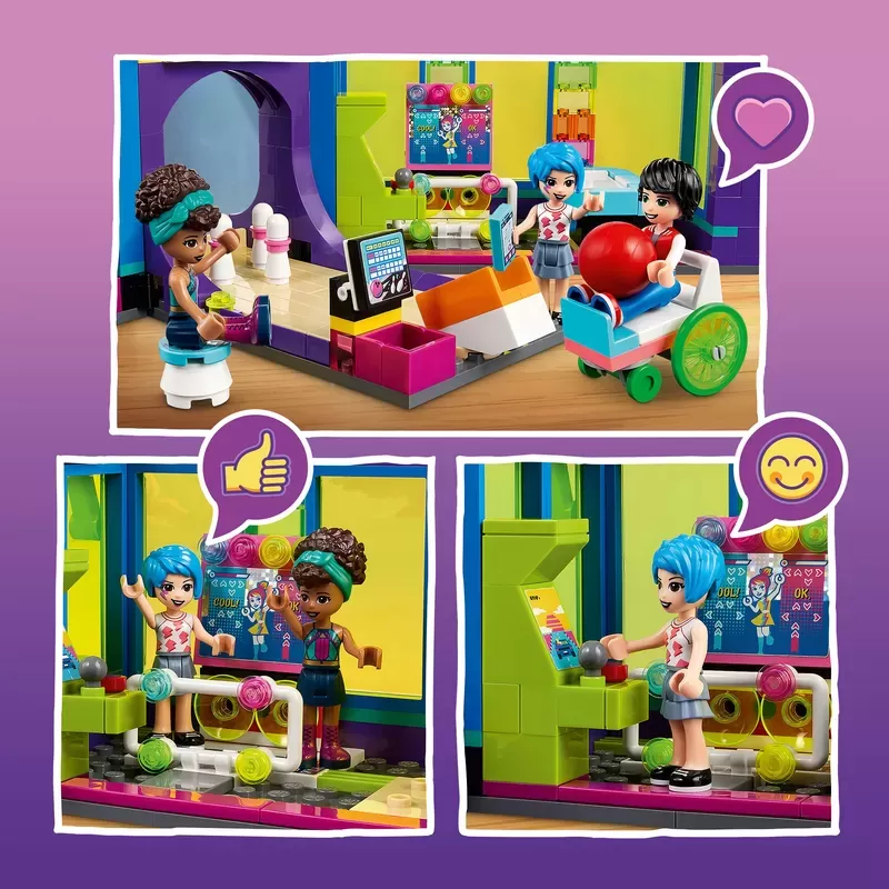 41708 FRIENDS ROLLER DISCO ARCADE