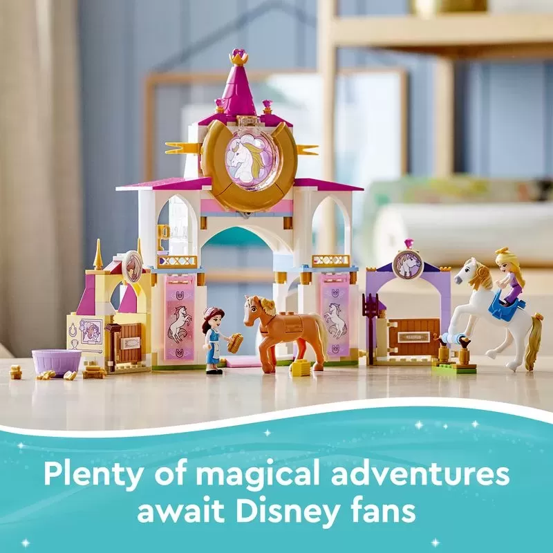 43195 DISNEY PRINCESS BELLE AND RAPUNZELS ROYAL STABLES
