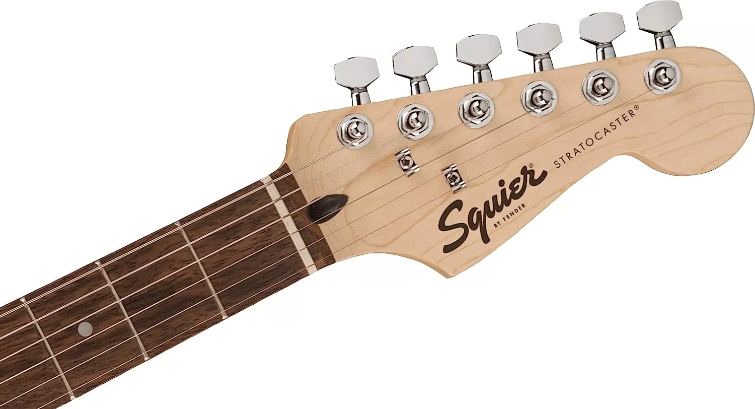 Fender Squier Stratocaster - Sunburst Bundle with Frontman 10G Amp, Gig Bag, Instrument Cable, Tuner, Strap, Picks, Fender Play Online Lessons, Instructional Book, and Austin Bazaar Instructional DVD