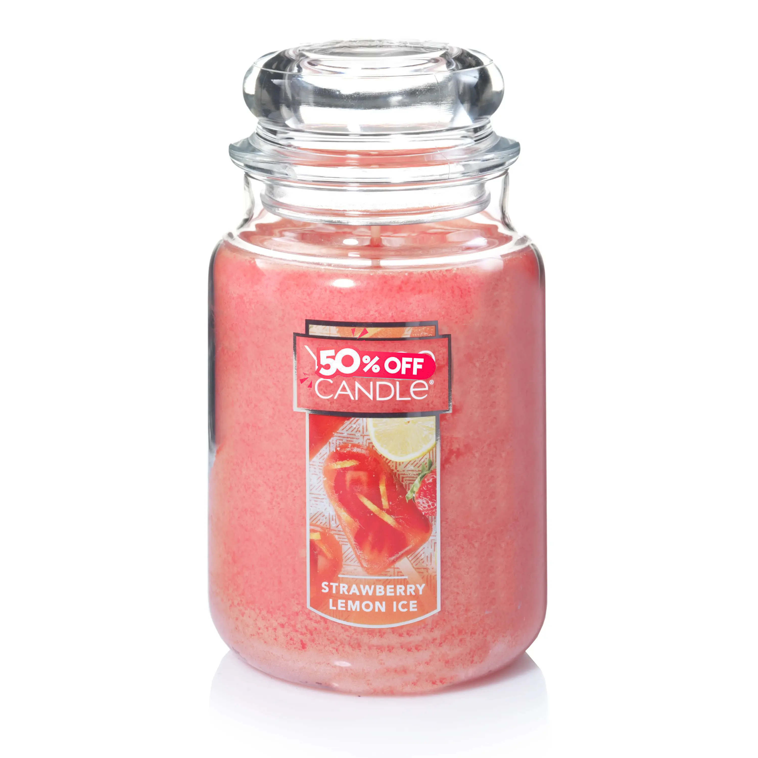 22 0z.Strawberry Lemon Ice