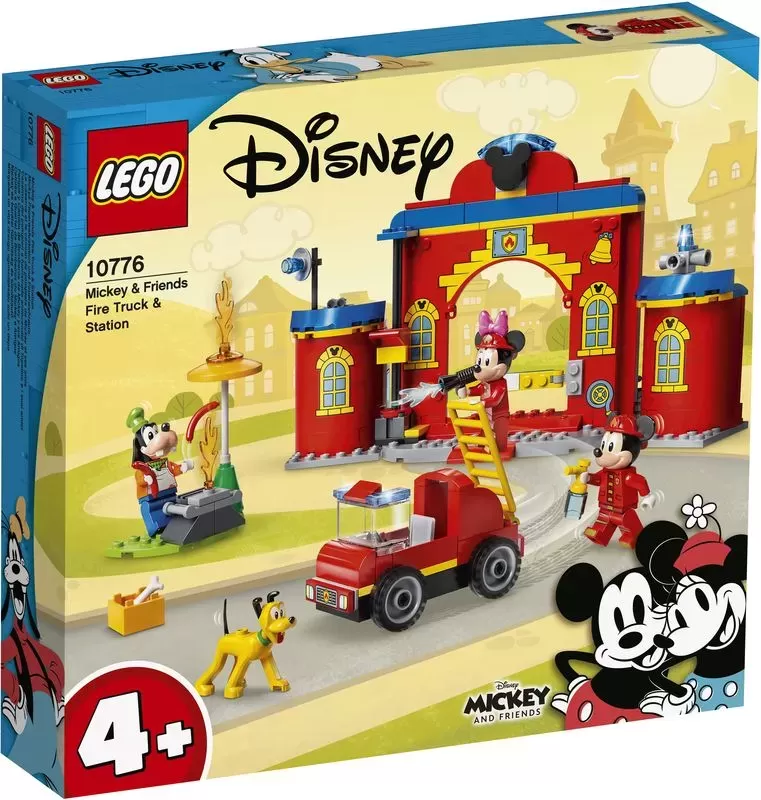 10776 MICKEY & FRIENDS FIRE STATION & TRUCK
