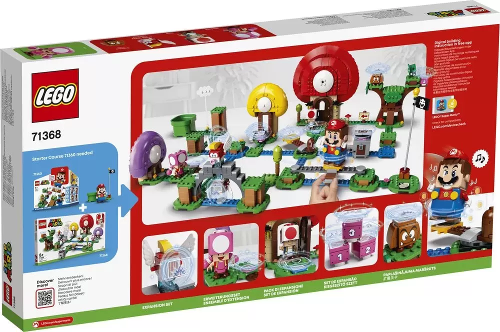 71368 SUPER MARIO TOADS TREASURE HUNT EXPANSION SET