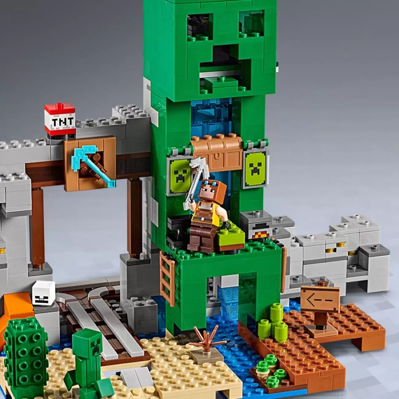 21155 MINECRAFT THE CREEPER MINE