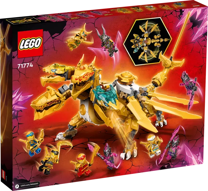 71774 NINJAGO LLOYD'S GOLDEN ULTRA DRAGON