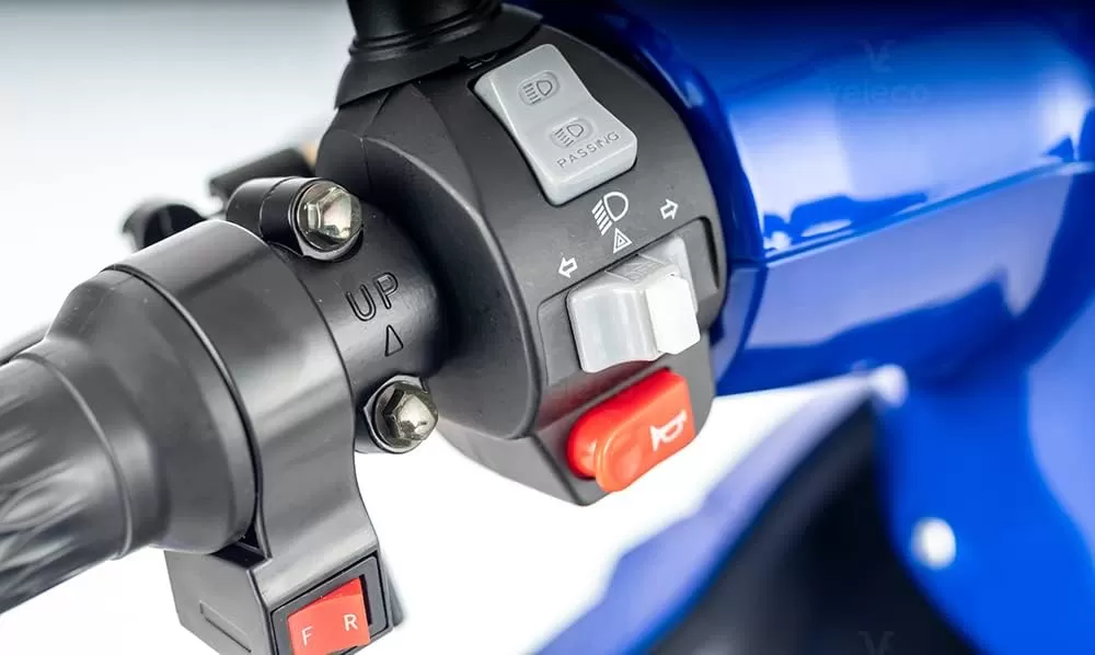 VELECO Senior Mobile 4-Wheel Electric Scooter 1000 W Faster