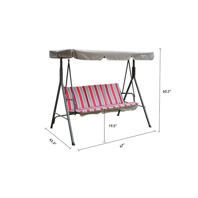 Otterburn Patio Porch Swing with Stand