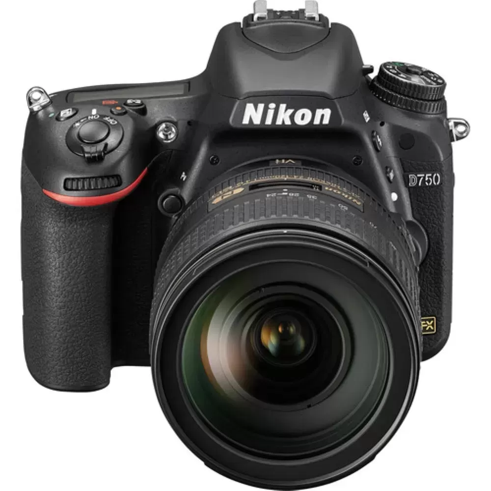 Nikon D750 FX-format Digital SLR Camera w/ 24-120mm f/4G ED VR Auto Focus-S NIKKOR Lens