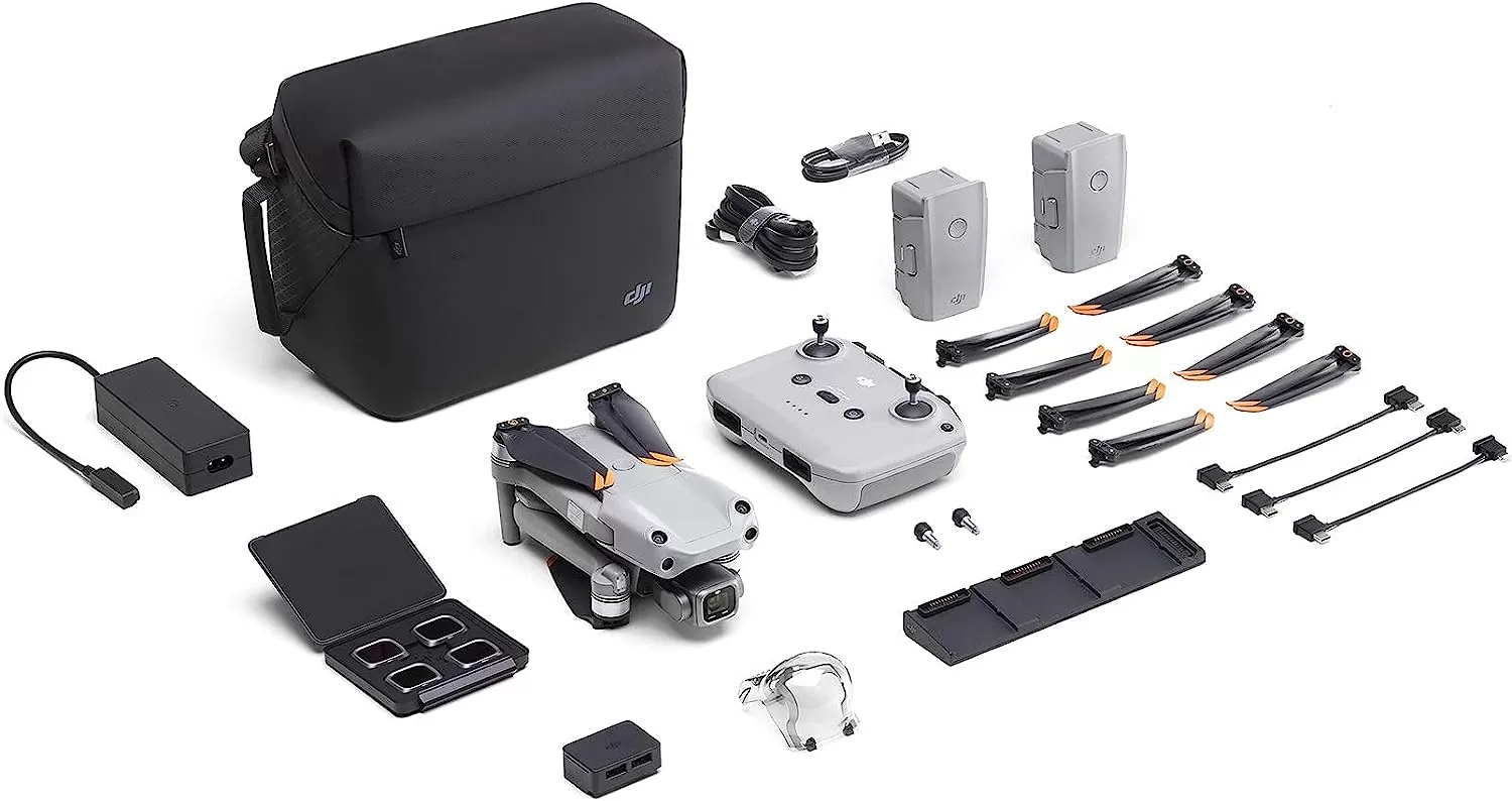 DJI Air 2S - Drone Quadcopter UAV with 3-Axis Gimbal Camera, 5.4K Video, 1-Inch CMOS Sensor, 4 Directions of Obstacle Sensing, 31-Min Flight Time, Max 7.5-Mile Video Transmission, MasterShots, Gray (Renewed)