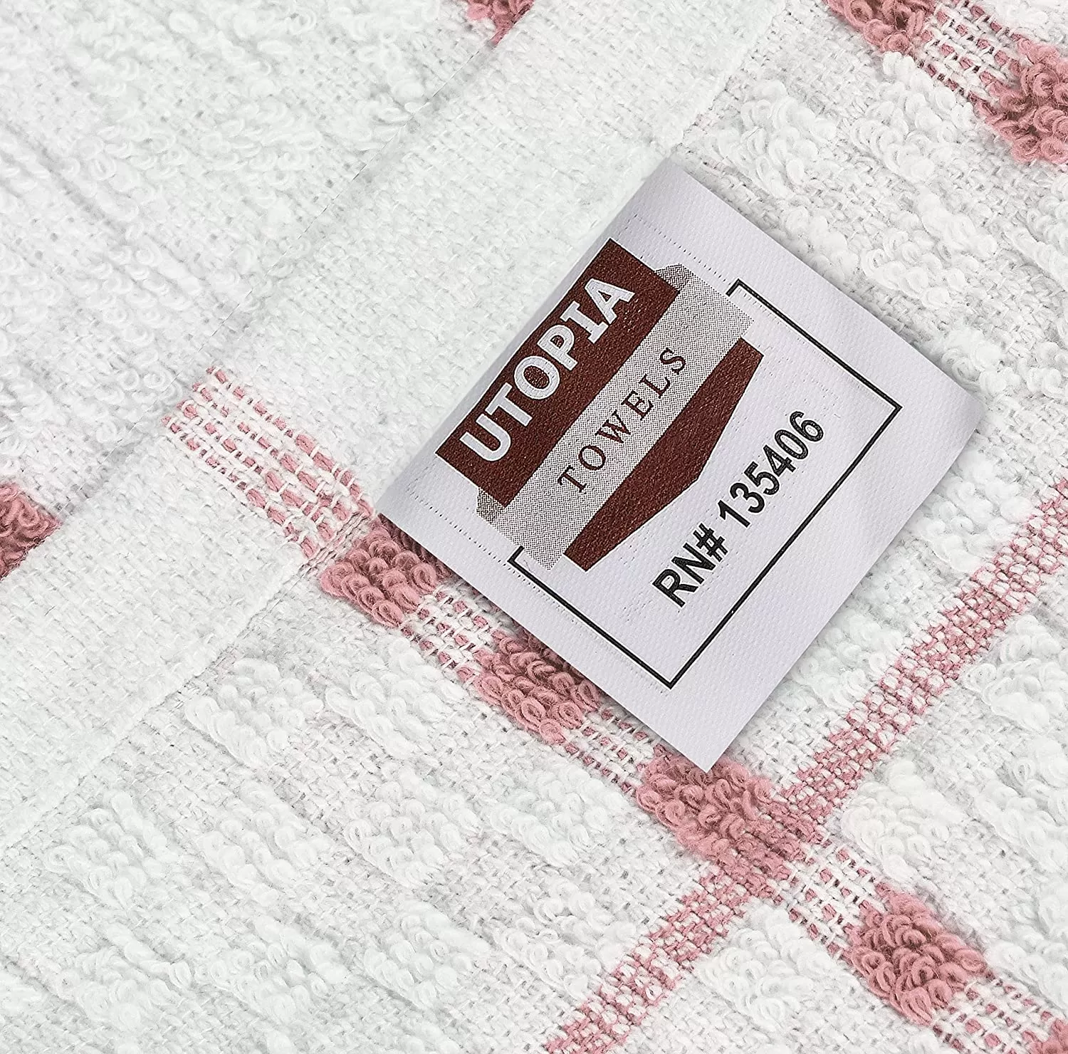 Kitchen Towels 12 Pack, 15 x 25 Inches, 100% Ring Spun Cotton Super Soft and Absorbent Linen Dish Towels, Tea Towels and Bar Towels Set (Black)