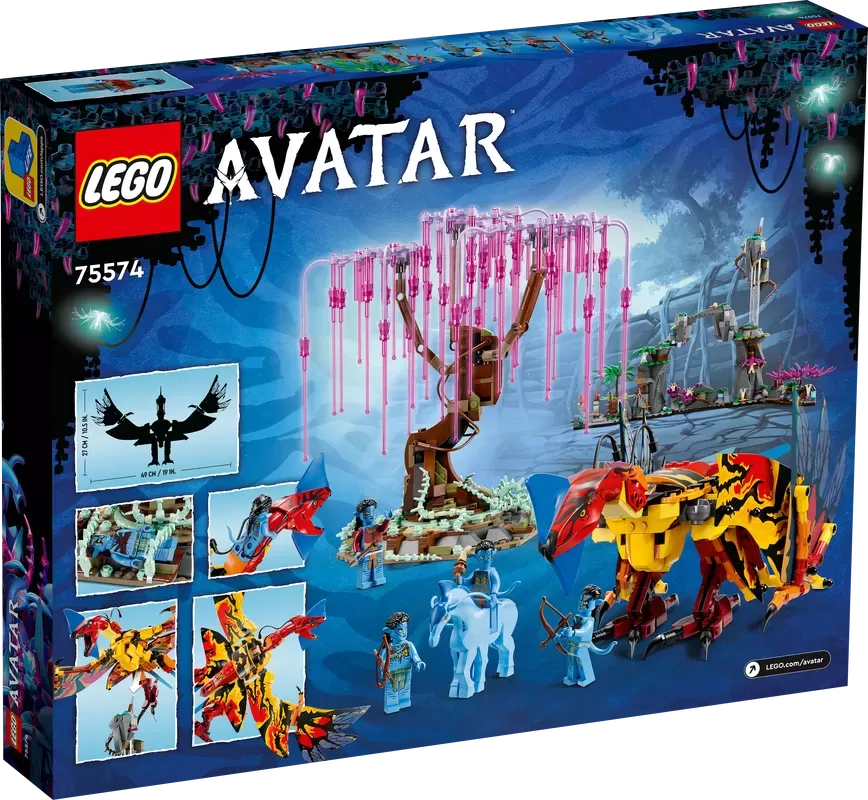 ® 75574 AVATAR TORUK MAKTO & TREE OF SOULS BUILDING TOY SET