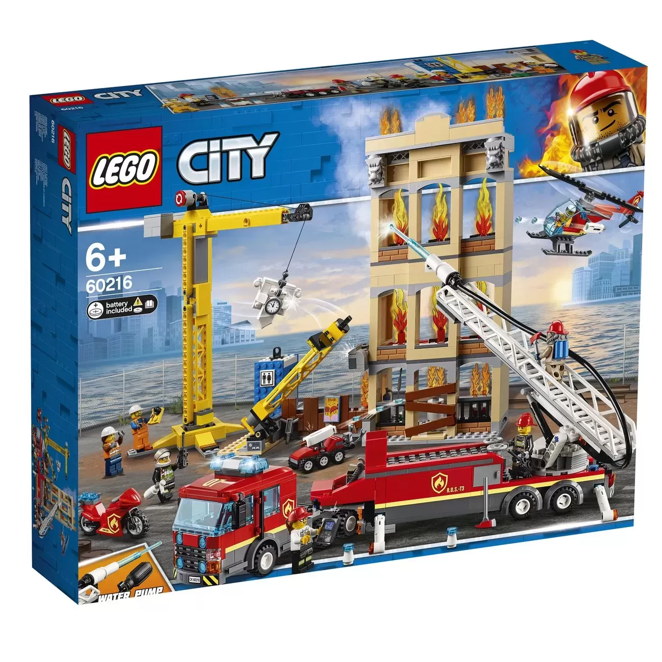 CITY DOWNTOWN FIRE BRIGADE 60216