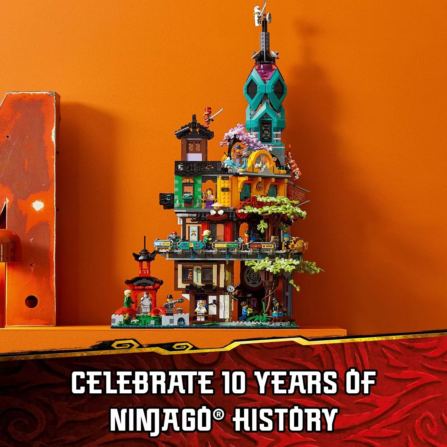 71741 NINJAGO CITY GARDENS