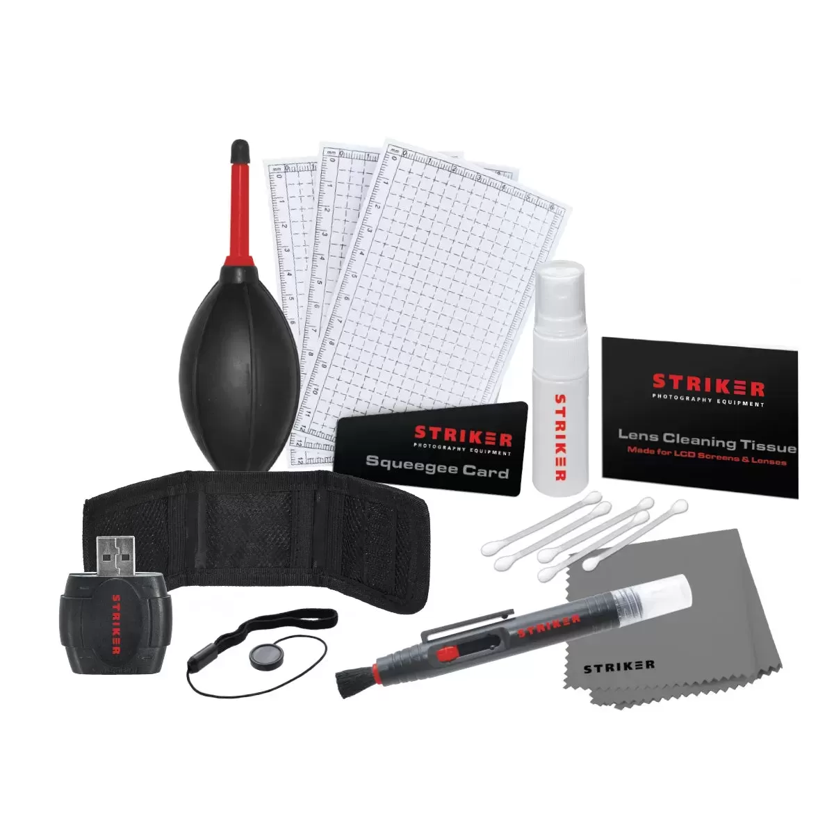 Canon EOS 5D Mark IV DSLR Camera (Body Only) with Striker Deluxe Bundle