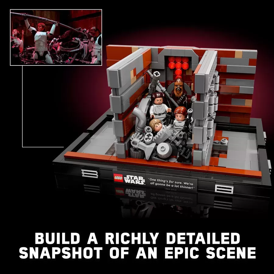 75339 STAR WARS DEATH STAR TRASH COMPACTOR DIORAMA