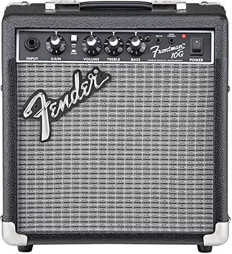 Fender Squier Stratocaster - Sunburst Bundle with Frontman 10G Amp, Gig Bag, Instrument Cable, Tuner, Strap, Picks, Fender Play Online Lessons, Instructional Book, and Austin Bazaar Instructional DVD