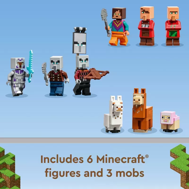 21188 MINECRAFT THE LLAMA VILLAGE