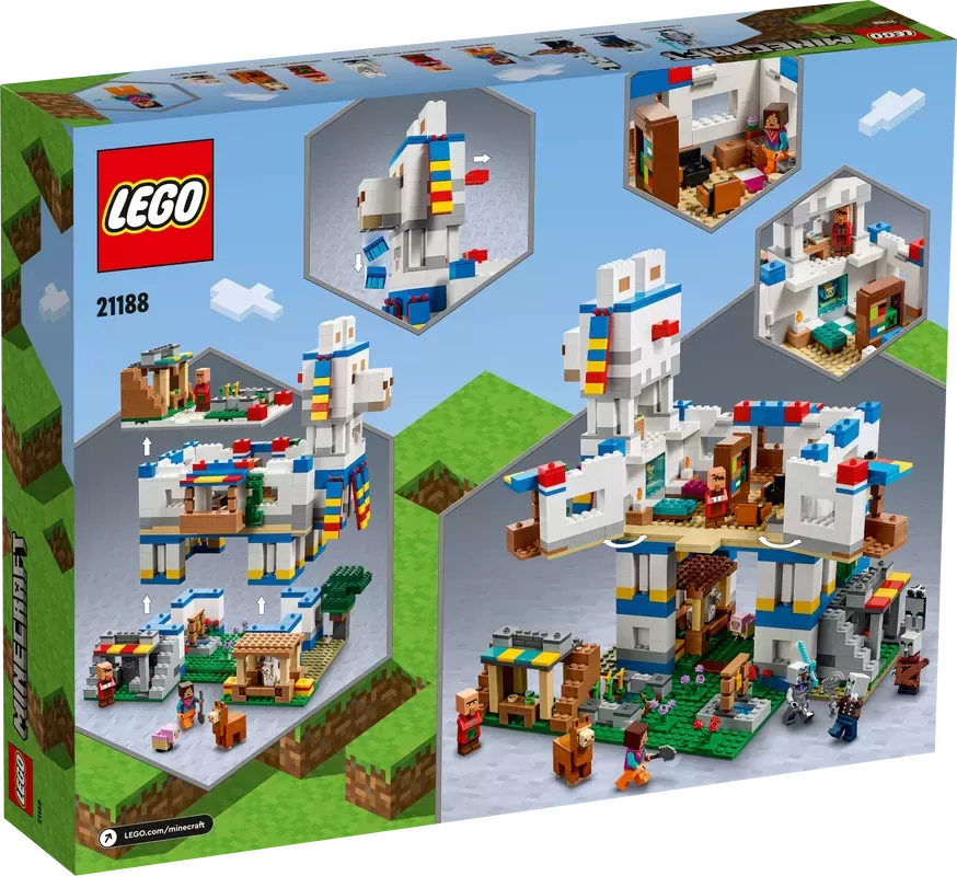 21188 MINECRAFT THE LLAMA VILLAGE