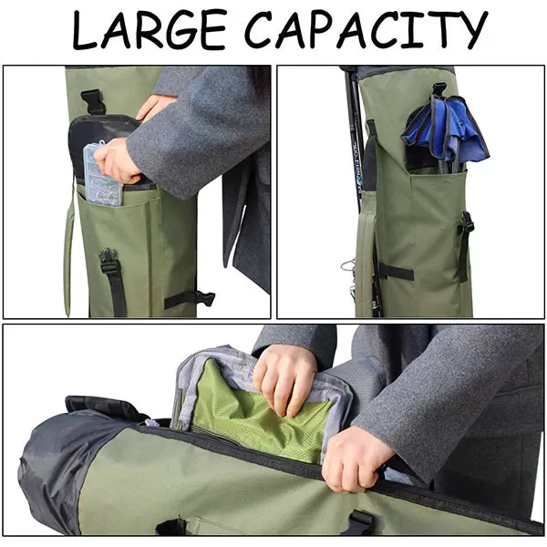 Portable Fishing Rod & Tackle Bag