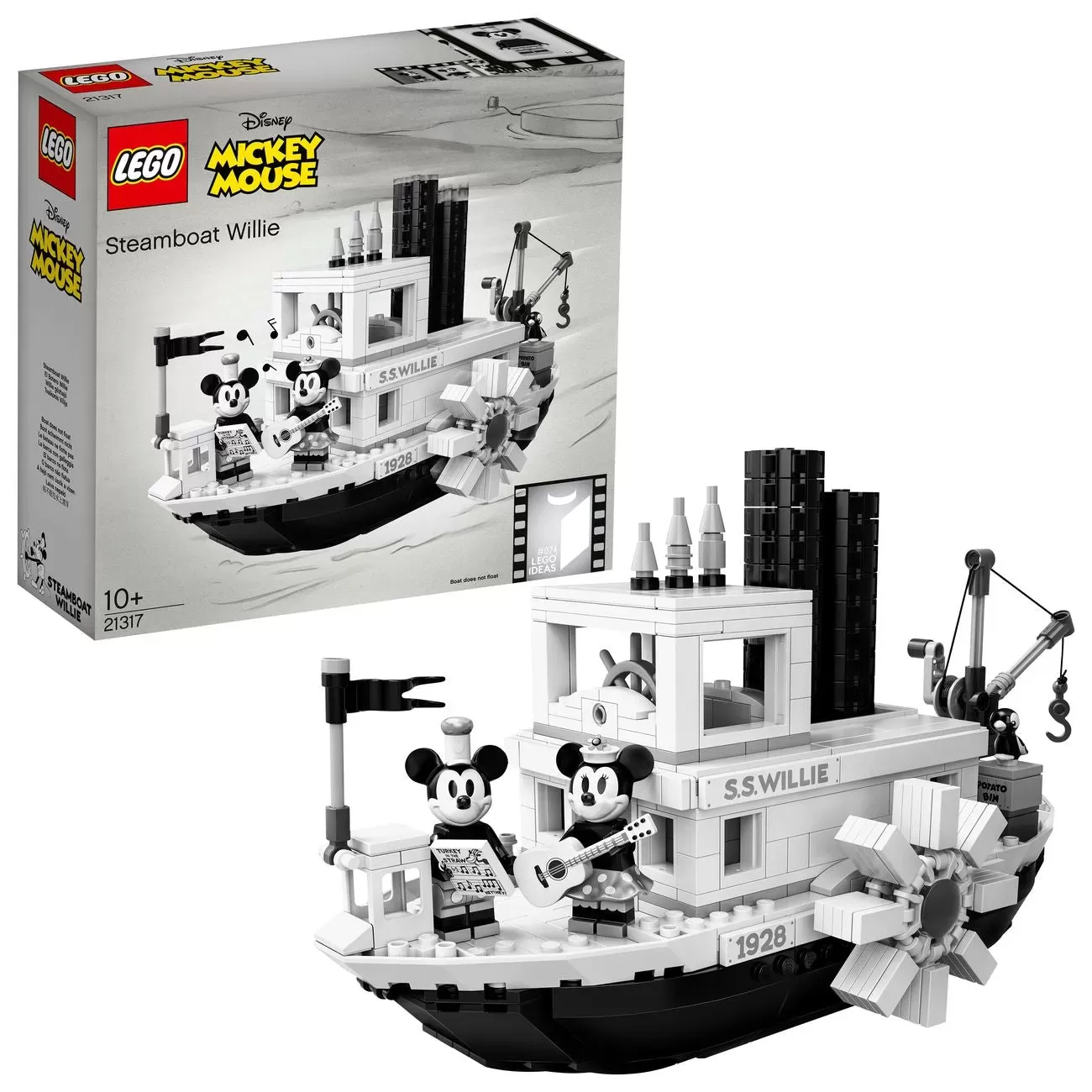 21317 IDEAS STEAMBOAT WILLIE