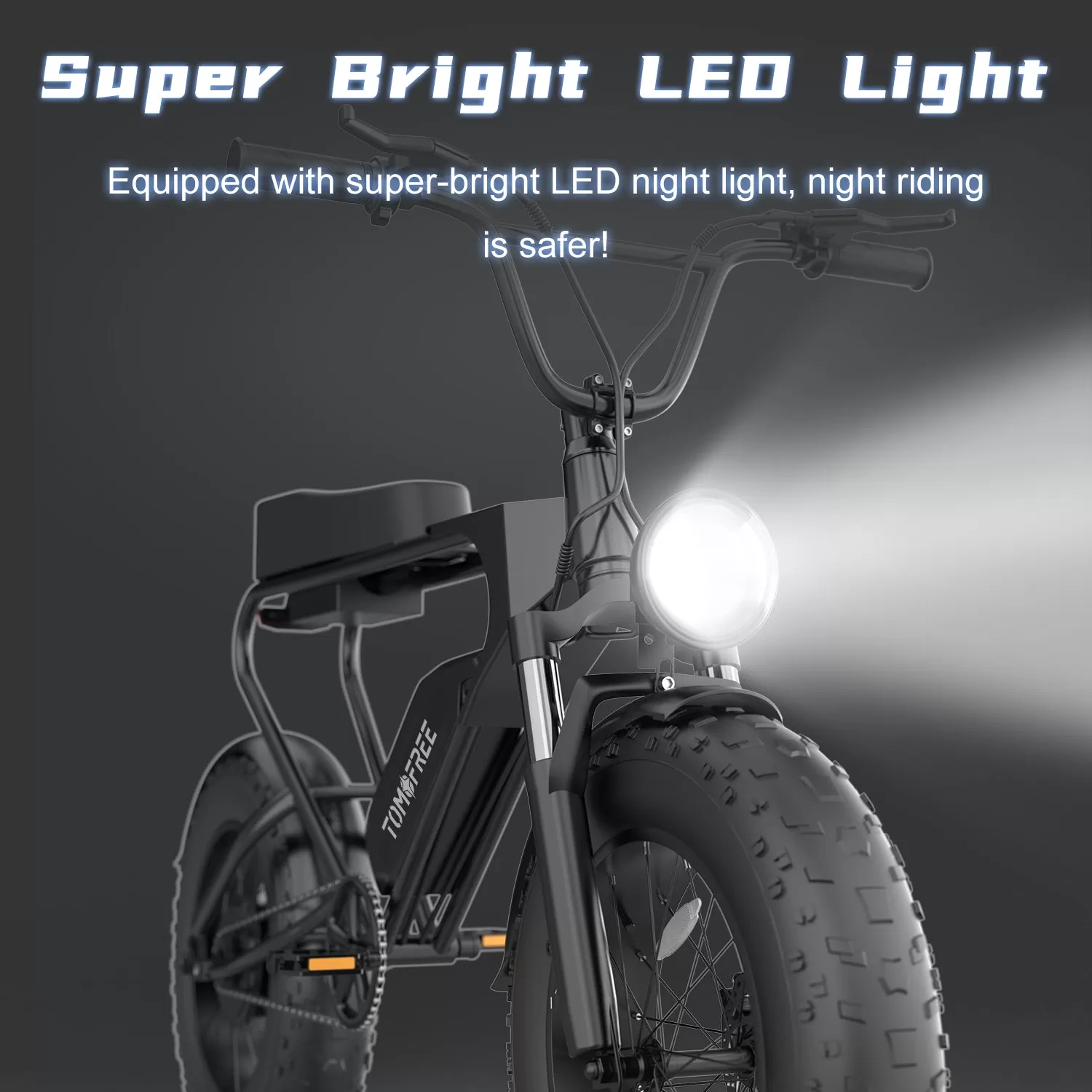 E-Bike DK200 Electric Bike 1200W Motor 20Ah Battery with 20