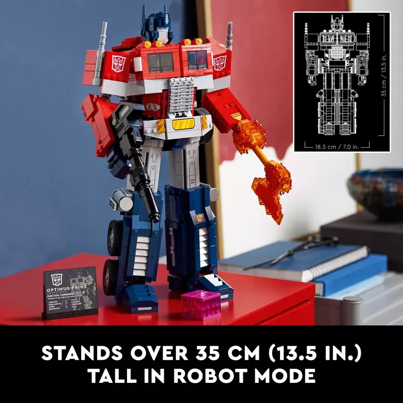 10302 ICONS TRANSFORMERS OPTIMUS PRIME