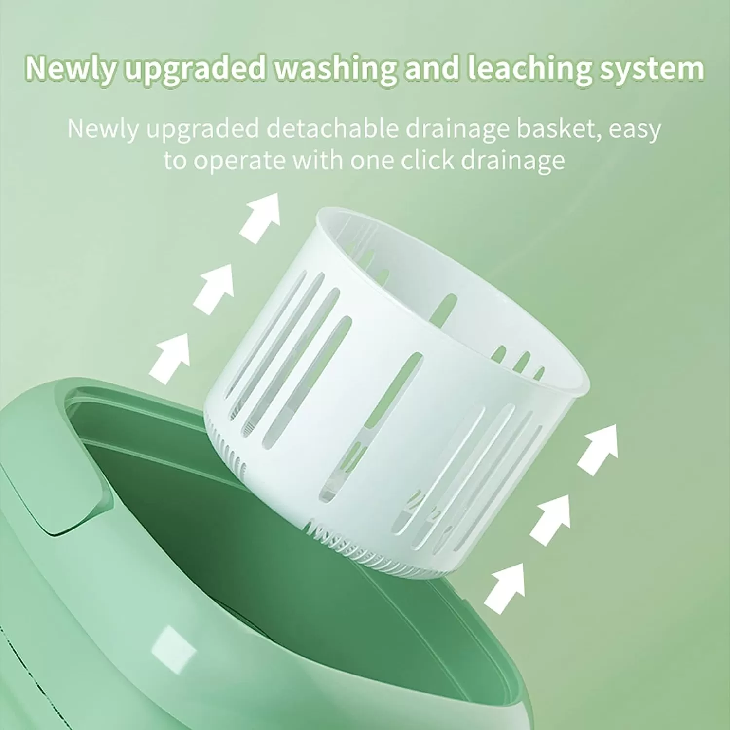 Portable Washing Machine, High Capacity Mini Washer with 3 Modes Deep Cleaning Half Automatic Washt, Foldable Washing Machine with Soft Spin Dry for Socks, Baby Clothes, Towels, Delicate Items (Purple)