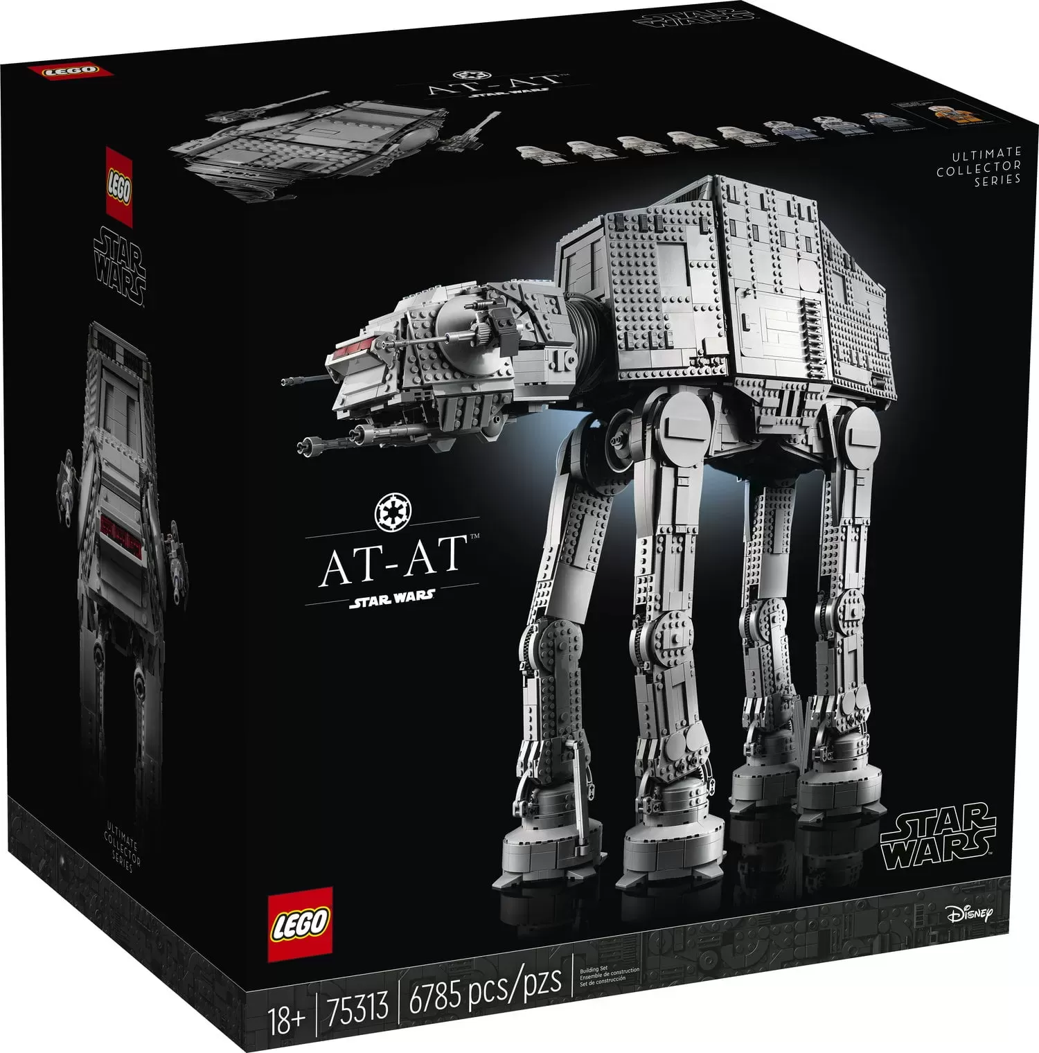 Star Wars AT-AT 75313 Ultimate Collector Series Building Kit (6,785 Pieces)