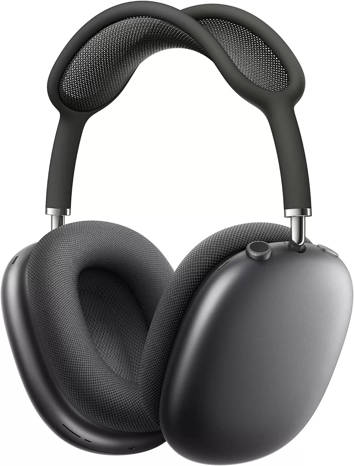 Apple AirPods Max Wireless Over-Ear Headphones, Active Noise Cancelling, Transparency Mode, Personalized Spatial Audio, Dolby Atmos, Bluetooth Headphones for iPhone – Silver