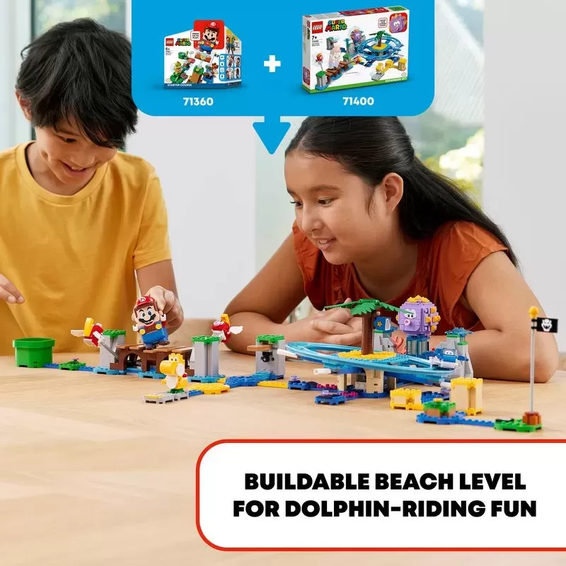 71400 SUPER MARIO BIG URCHIN BEACH RIDE EXPANSION SET