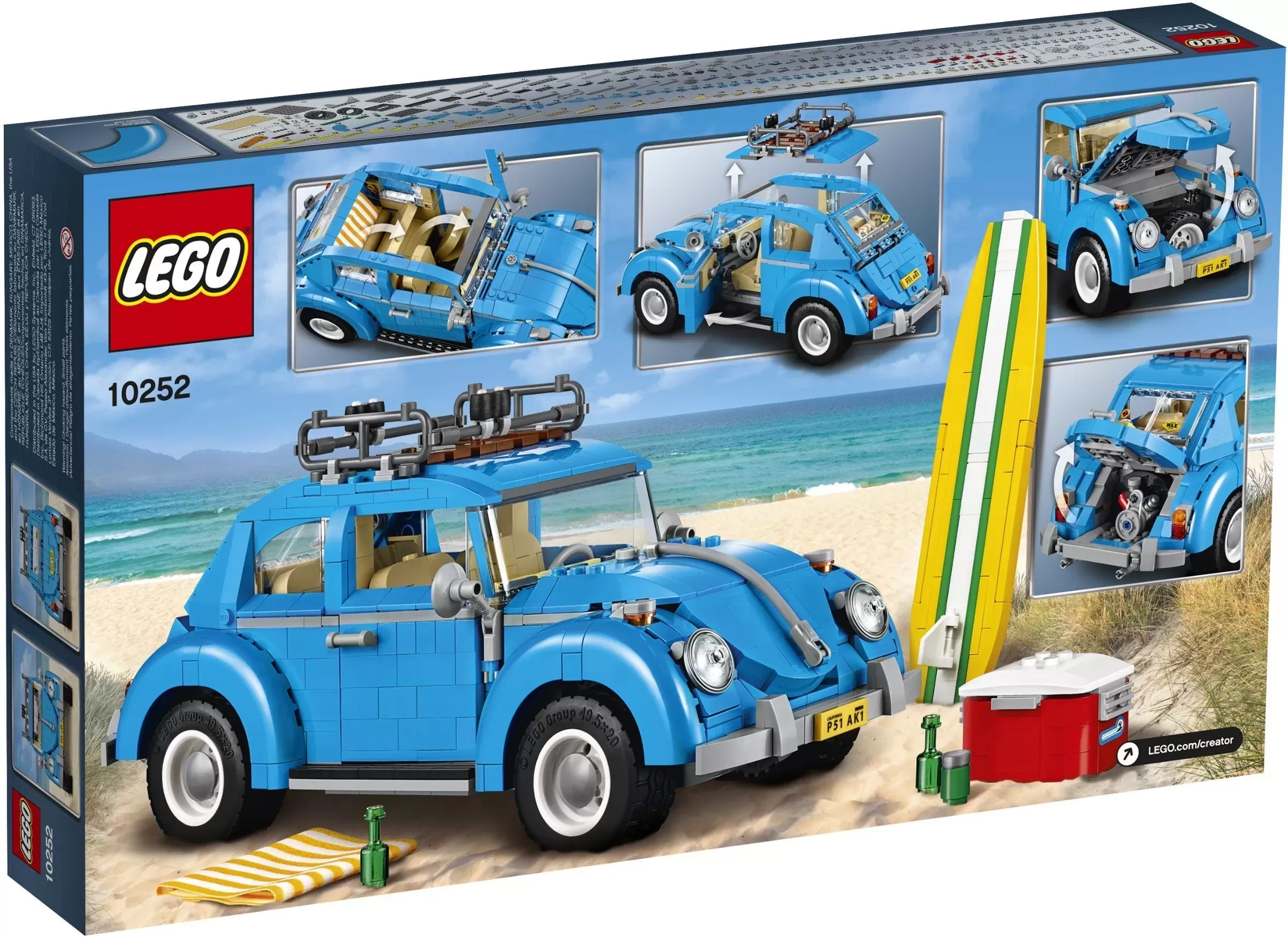 10252 CREATOR VOLKSWAGON BEETLE