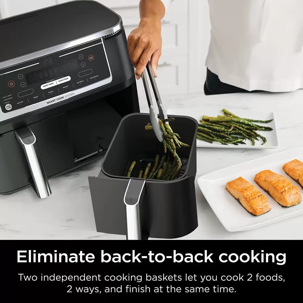 Clearance Sale - Air Fryer with 2 Independent Frying Baskets