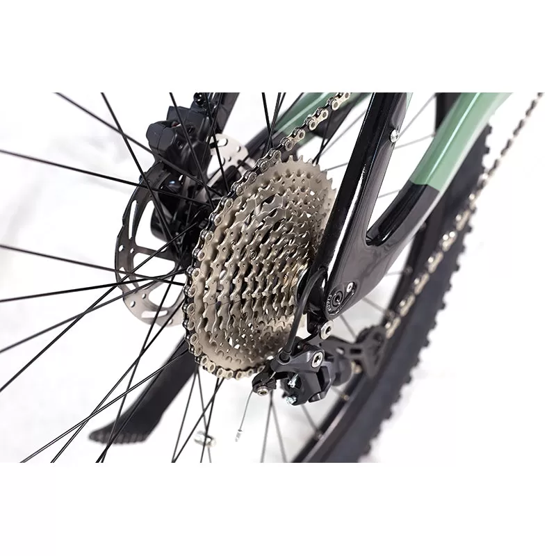 E-Bike ES2725 43V 10.5Ah Carbon Fiber Frame 450W Motor Carbon Fiber Hardtail Electric Bike