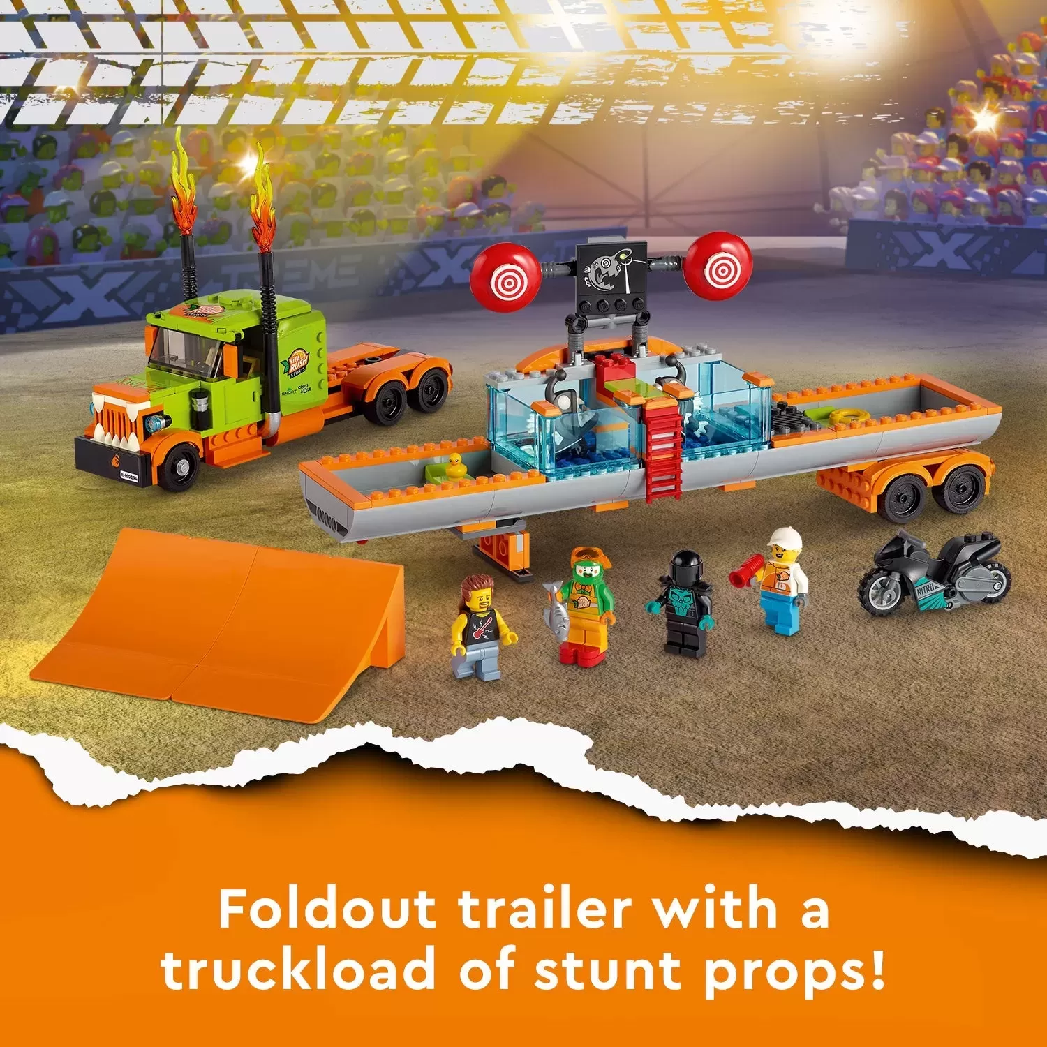 60294 CITY STUNT SHOW TRUCK