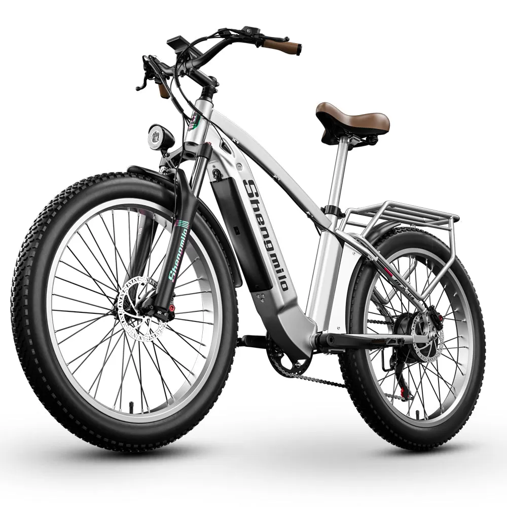 E-Bike MX04 48V 15Ah 500W Motor 26X3.0 fat Tire Retro Mountain Electric Bike