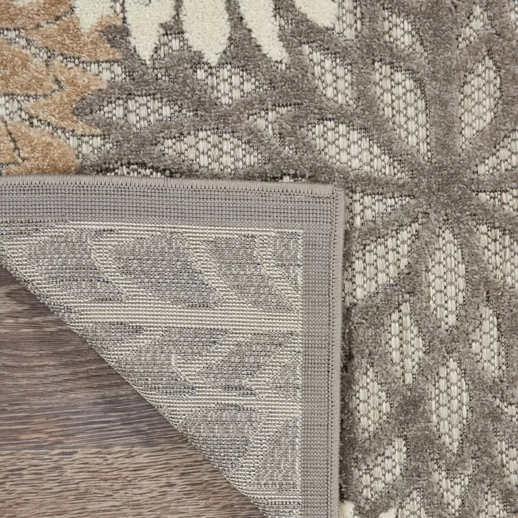 Rosario Navy/Ivory/Taupe Indoor/Outdoor Rug