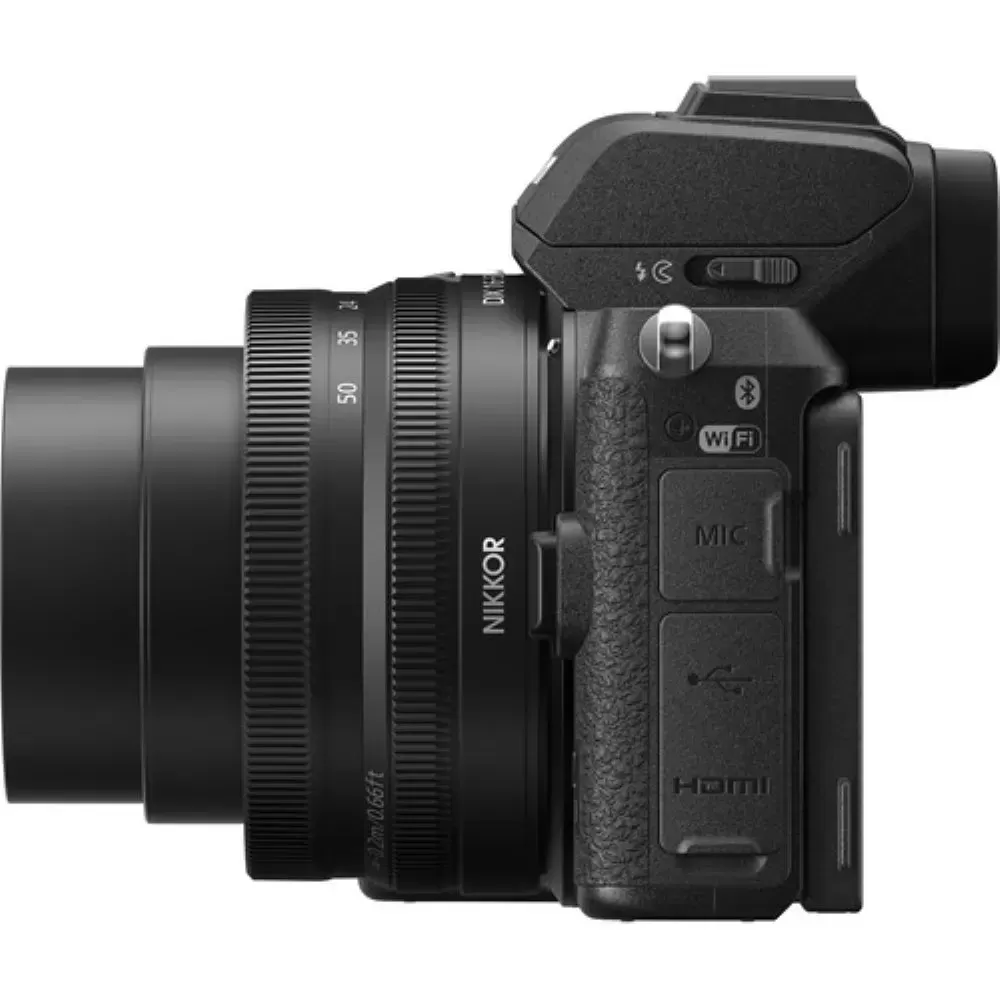 Nikon Z 50 Mirrorless Digital Camera with 16-50mm f/3.5-6.3 VR and 50-250mm f/4.5-6.3 VR Lenses