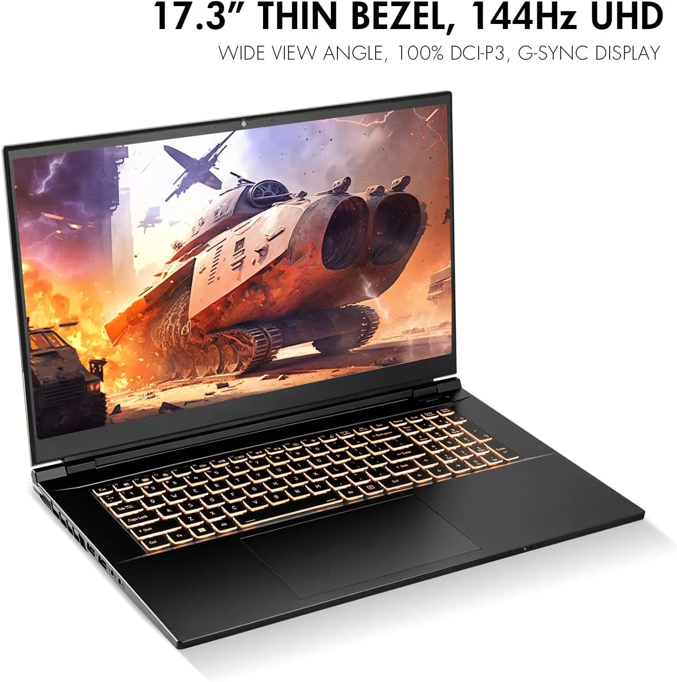Sager 2023 NP8875E Gaming Laptop, 17.3 Inch QHD 240Hz 100% DCI-P3 G-Sync, Intel i9-13900HX, RTX 4070 8GB, 64GB RAM, 2TB Gen4 NVMe SSD, Win 11