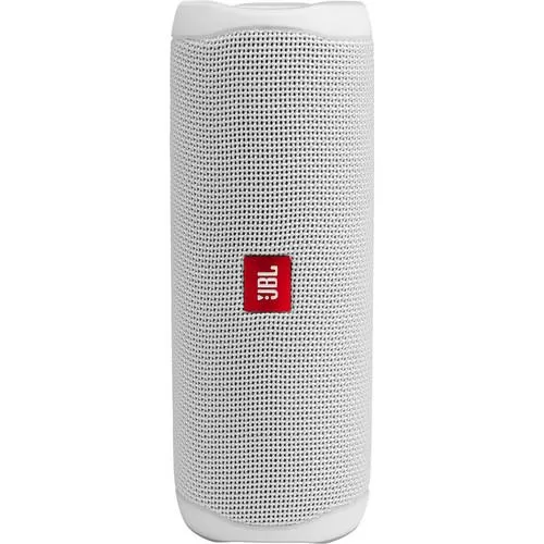 JBL Flip 5 Waterproof Bluetooth Speaker (Steel White)