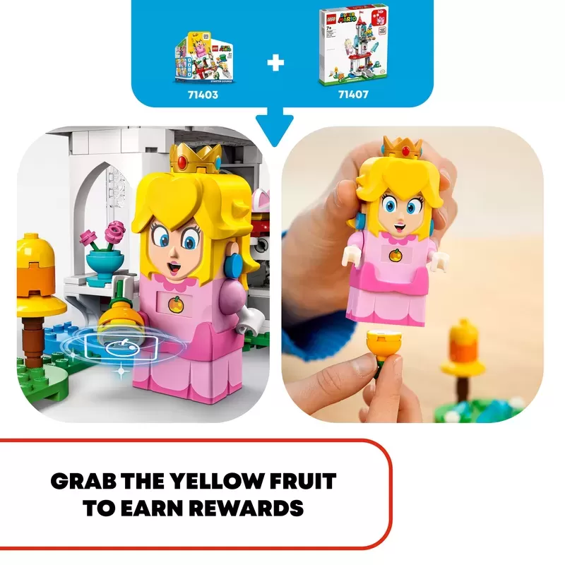 71407 SUPER MARIO CAT PEACH SUIT AND FROZEN TOWER EXPANSION SET