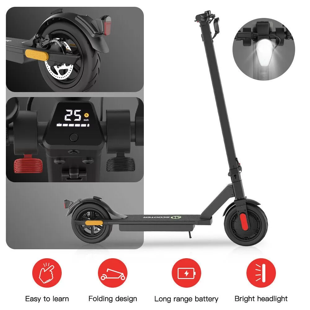 SMART 15.5 MPH All Terrain Motorized Portable Electric Scooter